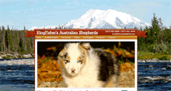 Desktop Screenshot of kingfisheraussies.com